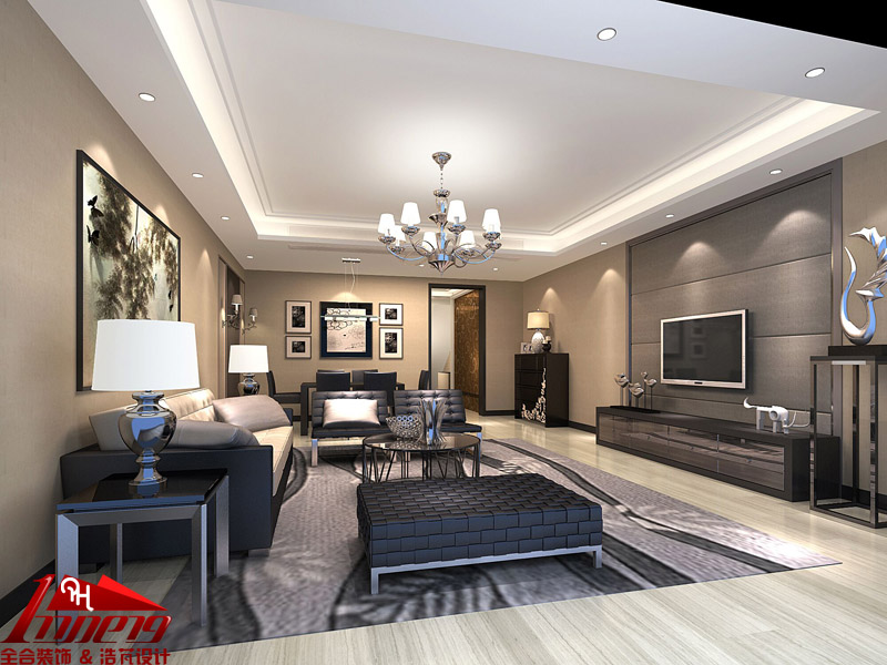 Commercial downlights with LED spotlights